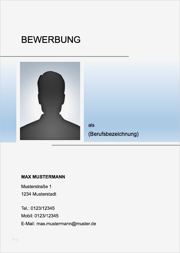 Bewerbung Deckblatt Vorlage Pdf Cool Bewerbung Deckblatt Meinebewerbung