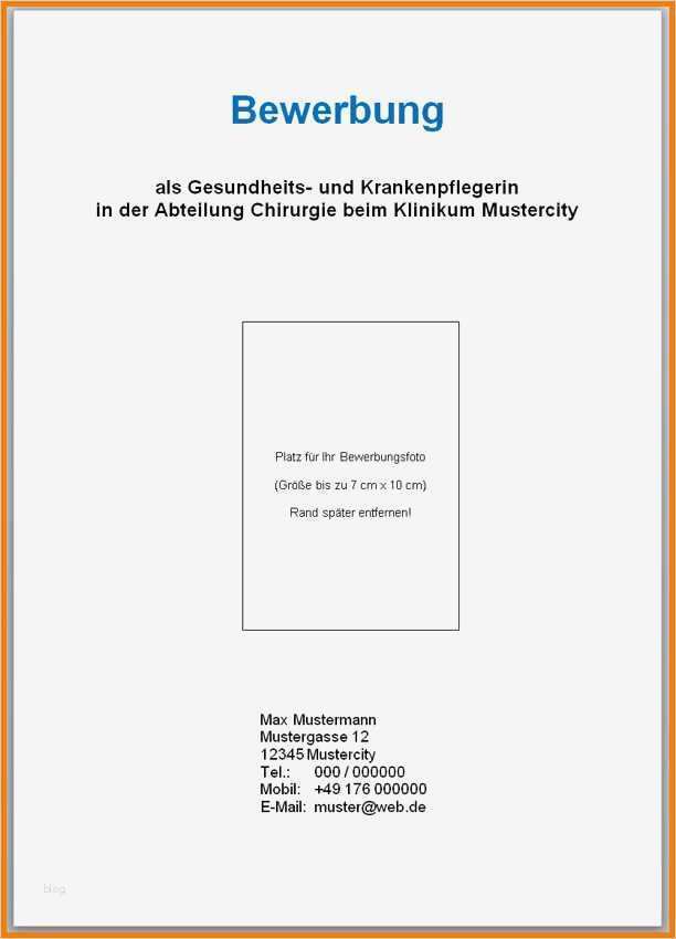 Bewerbung Deckblatt Vorlage Pdf Einzigartig Fantastisch Portfolio Titelseite Vorlage Galerie