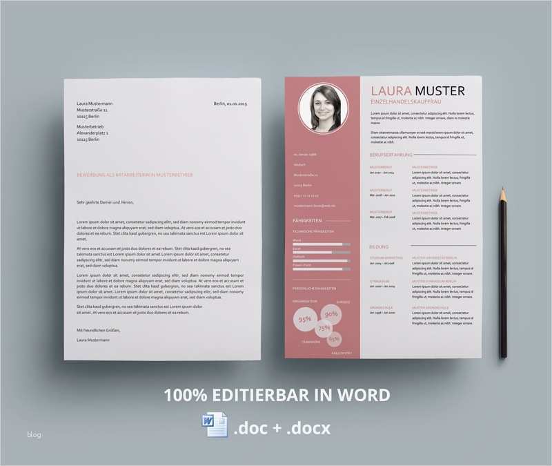 Bewerbung Design Vorlage Word Kostenlos Fabelhaft Kreative Bewerbungsvorlage & Lebenslauf Muster