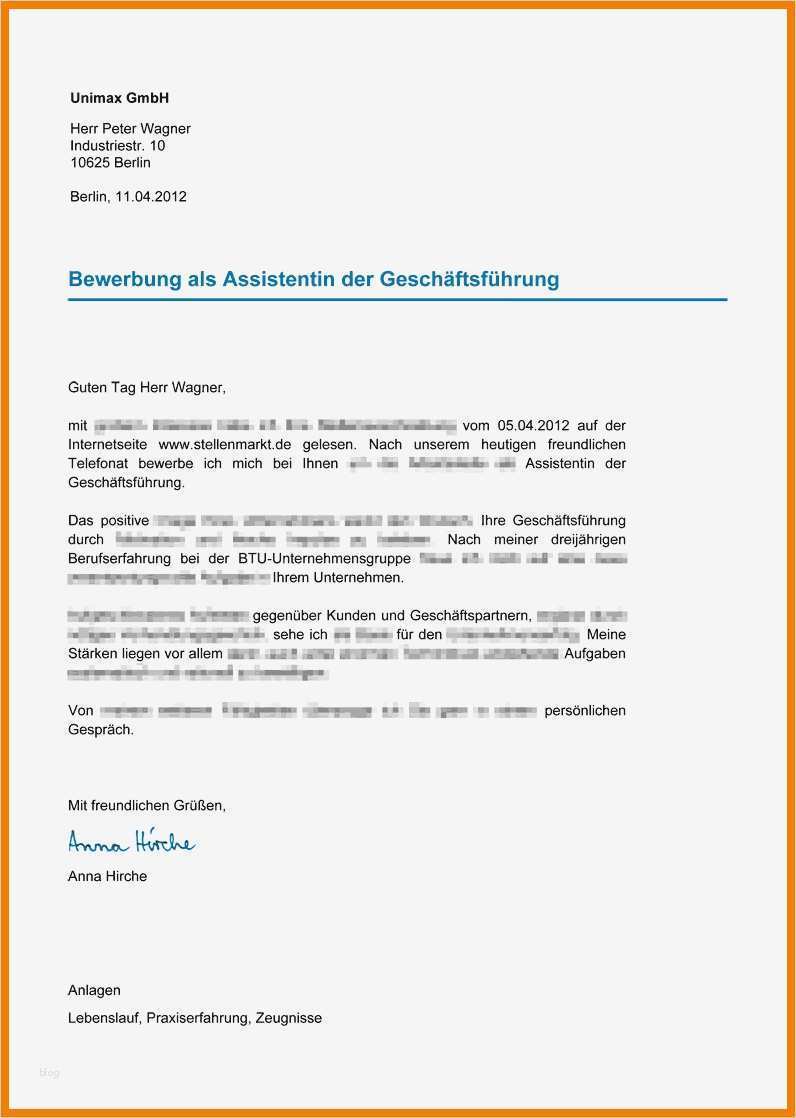 Bewerbung Doc Vorlage Elegant Fantastisch Anschreiben Vorlage Doc Zeitgenössisch