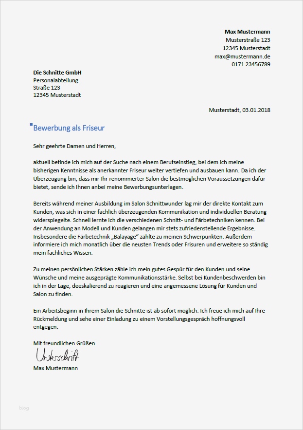 Bewerbung Friseur Vorlage Schön tolle Friseur Cv Vorlage Galerie Bilder Für Das