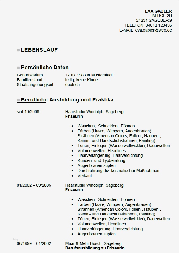 Bewerbung Friseur Vorlage Wunderbar 19 Deckblatt Friseur