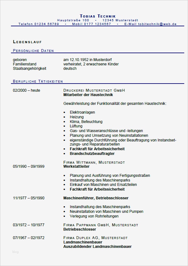 Bewerbung Hausmeister Vorlage Hübsch Bewerbung Hausmeister Ungekündigt Berufserfahrung