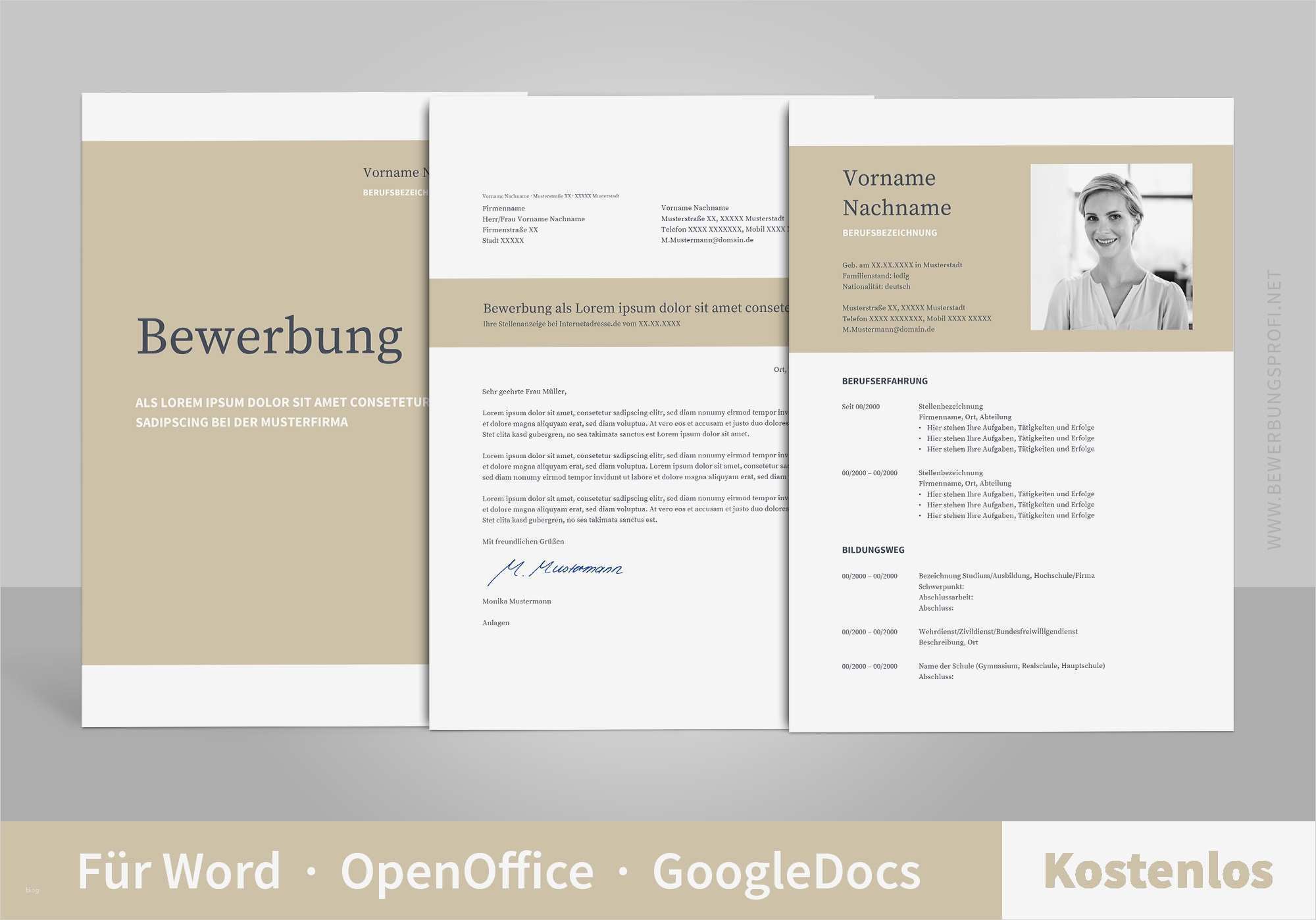 Bewerbung Lebenslauf Vorlage Word Kostenlos Fabelhaft Bewerbungsmuster Napea Bewerbungsprofi Net