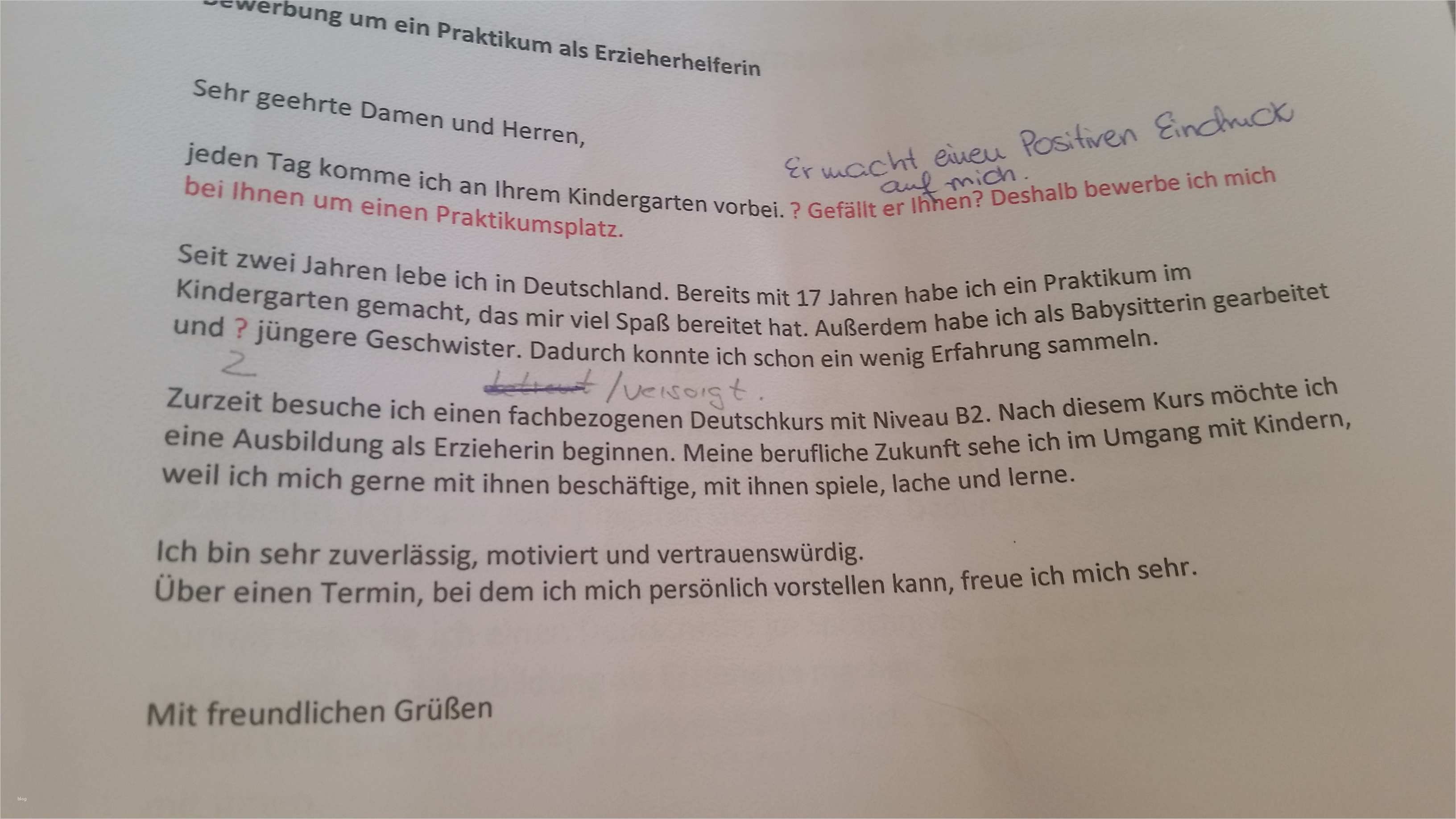Bewerbung Praktikum Altersheim Vorlage Elegant Hallo Ich Suche Einem Praktikumsplatz Ich Habe Bewerbung