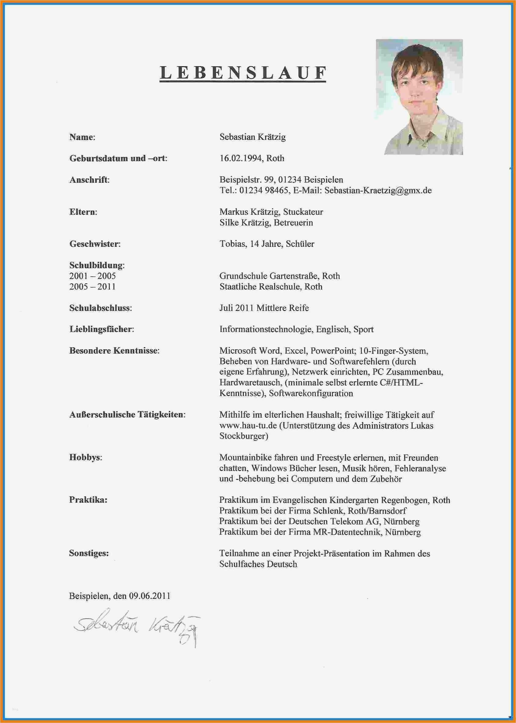 Bewerbung Praktikum Vorlage Schüler Luxus 13 Vorlage Bewerbung Praktikum