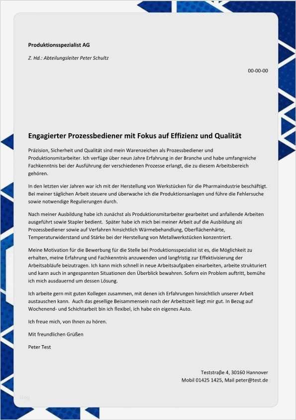 Bewerbung Produktionsmitarbeiter Vorlage Gut Produktionsmitarbeiter Prozessbe Ner M W Cv & Bewerbung