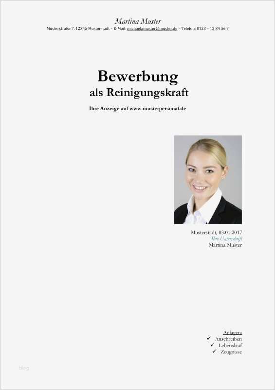 Bewerbung Reinigungskraft Vorlage Kostenlos Bewundernswert Bewerbung Reinigungskraft Vorlage Kostenlos – Vorlagen