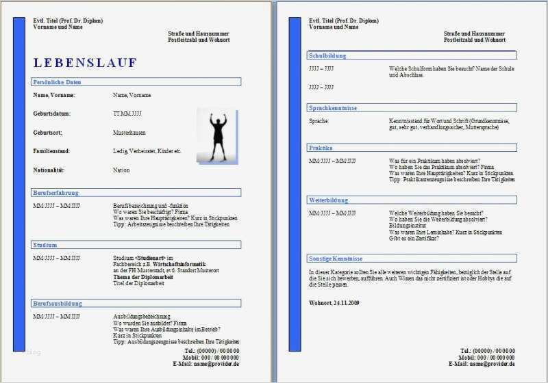 Bewerbung Reinigungskraft Vorlage Kostenlos Erstaunlich Lebenslauf Vorlagen Word Download