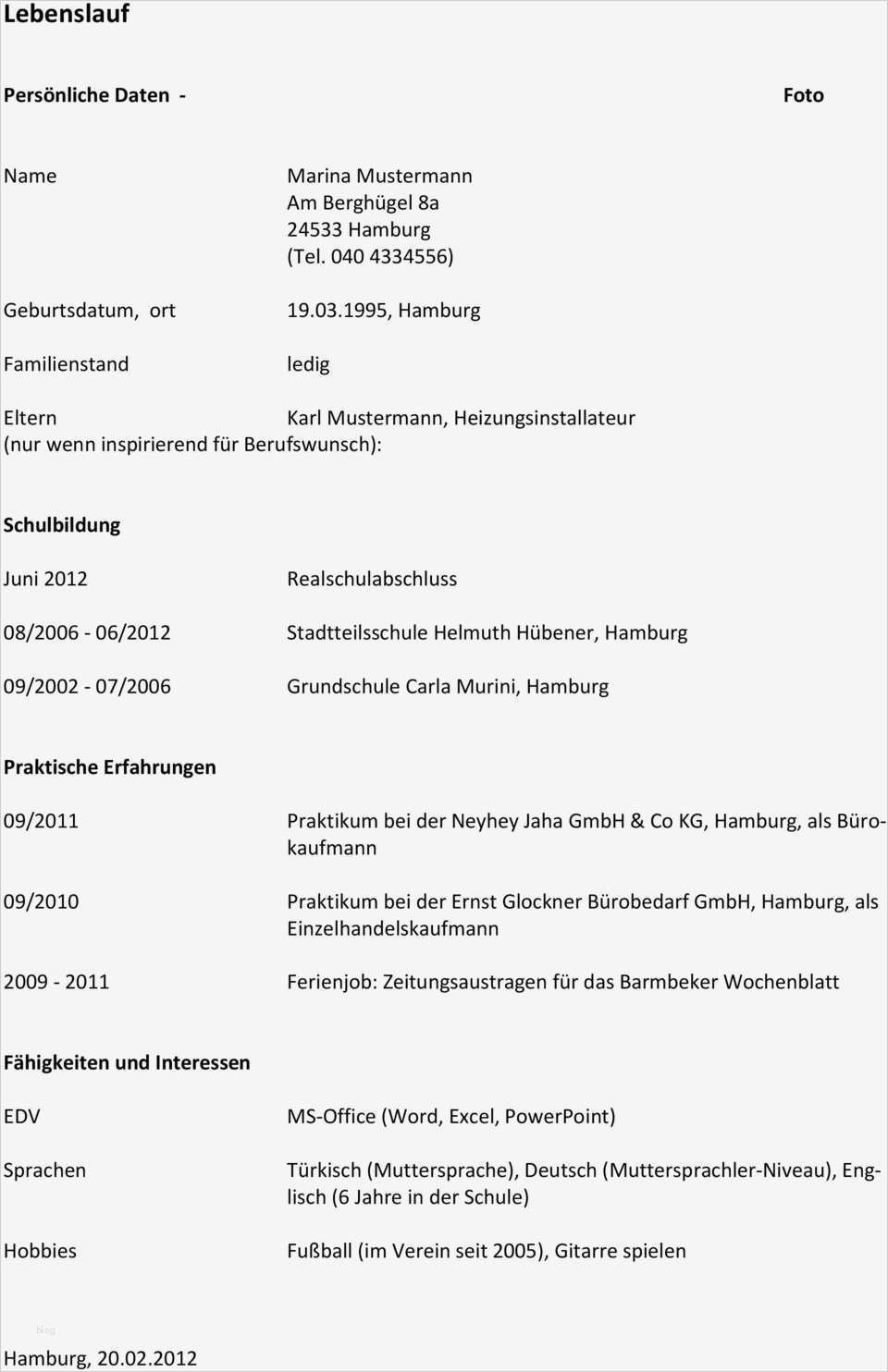 Bewerbung sozialpädagogische assistentin Vorlage Luxus Bewerbung Um Einen Ausbildungsplatz Als sozialpädagogische