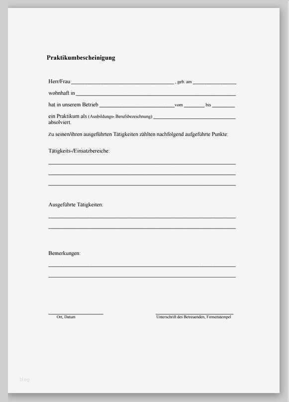 Bewerbung sozialpraktikum Vorlage Gut Einfache Praktikumbescheinigung Muster