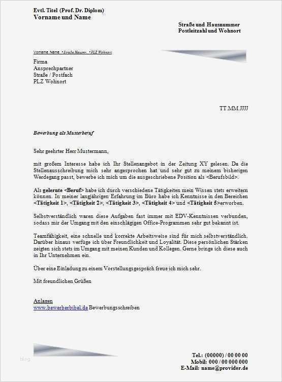 Bewerbung Subunternehmer Vorlage Einzigartig Bewerbungsschreiben Muster Vorlage Beispiel En