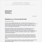 Bewerbung Technischer Zeichner Vorlage Luxus Bewerbung Als Technischer Zeichner Technische Zeichnerin