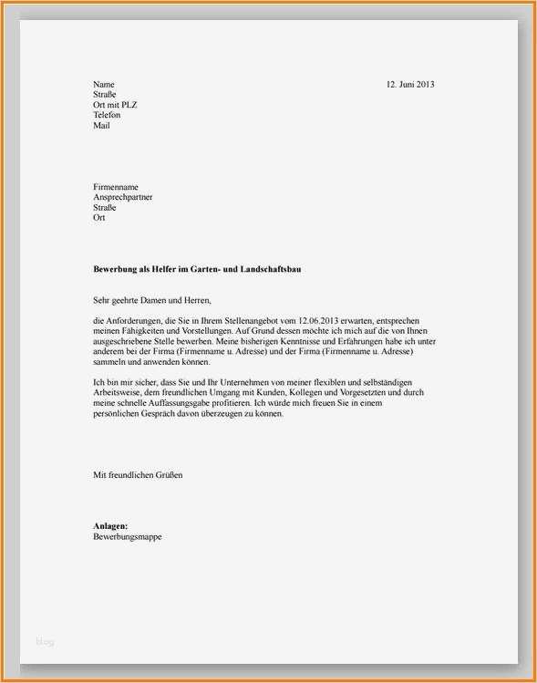 Bewerbung Um Einen Arbeitsplatz Vorlage Großartig 15 Bewerbung Um Einen Arbeitsplatz Muster Kostenlos