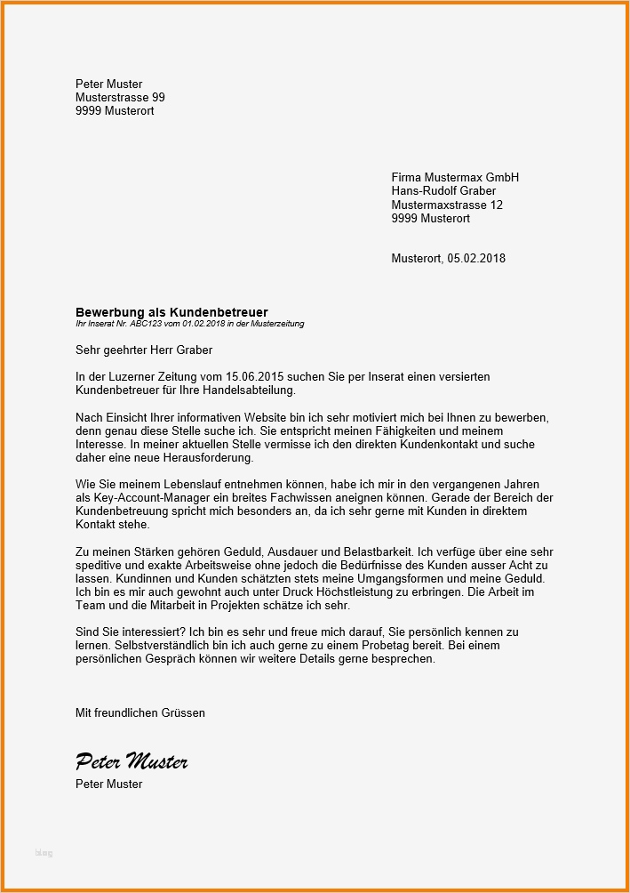 Bewerbung Vorlage Muster Erstaunlich 6 Bewerbung Wohnung Muster