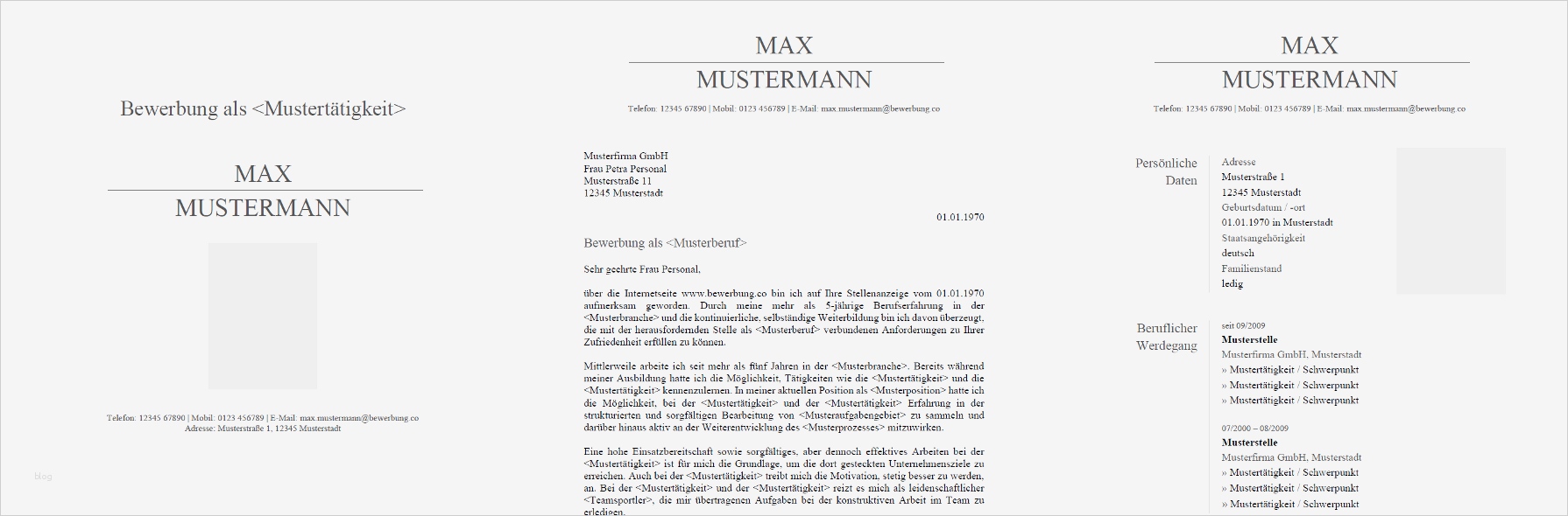 Bewerbung Vorlage Muster Luxus Bewerbung & Lebenslauf – Muster Vorlagen & Tipps Blo O