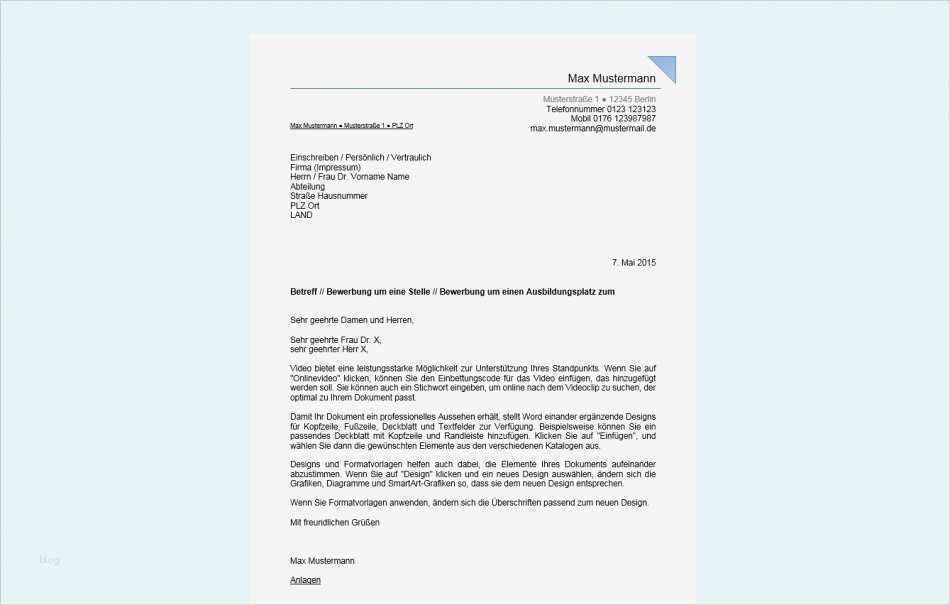 Bewerbung Vorlagen Word Hübsch Fantastisch Fax Anschreiben Vorlage Zeitgenössisch