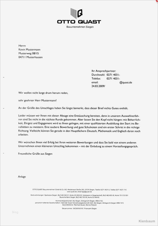 Bewerbungsabsage Vorlage Fabelhaft Niete Richtige Absage Im Recruiting Hrweb