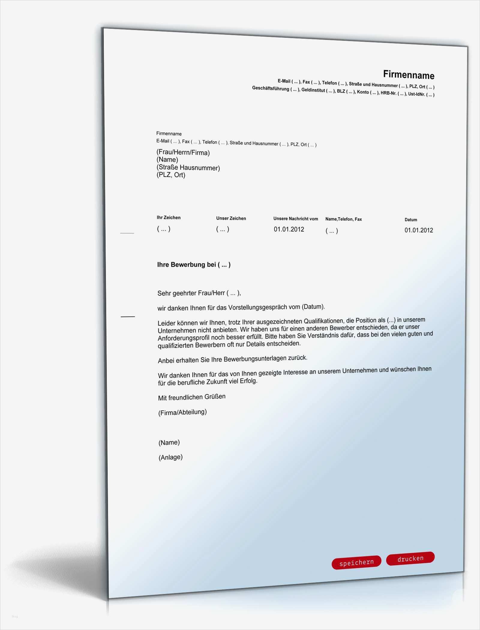 Bewerbungsabsage Vorlage Hübsch Absage Bewerber Nach Jobinterview