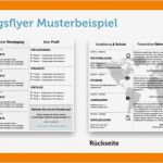 Bewerbungsflyer Vorlage Fabelhaft 9 Bewerbungsflyer Muster