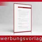 Bewerbungsflyer Vorlage Schön Bewerbung Lebenslauf Als Vorlage Mit Anschreiben