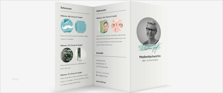 Bewerbungsflyer Vorlagen Kostenlos Download Erstaunlich Mit Einer Flyer Bewerbung Zum Traumjob Saxoprint Blog