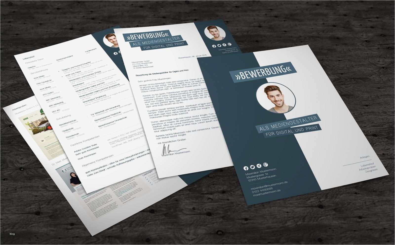 Bewerbungsflyer Vorlagen Kostenlos Download Schön Moderne Bewerbungsvorlagen Herunterladen