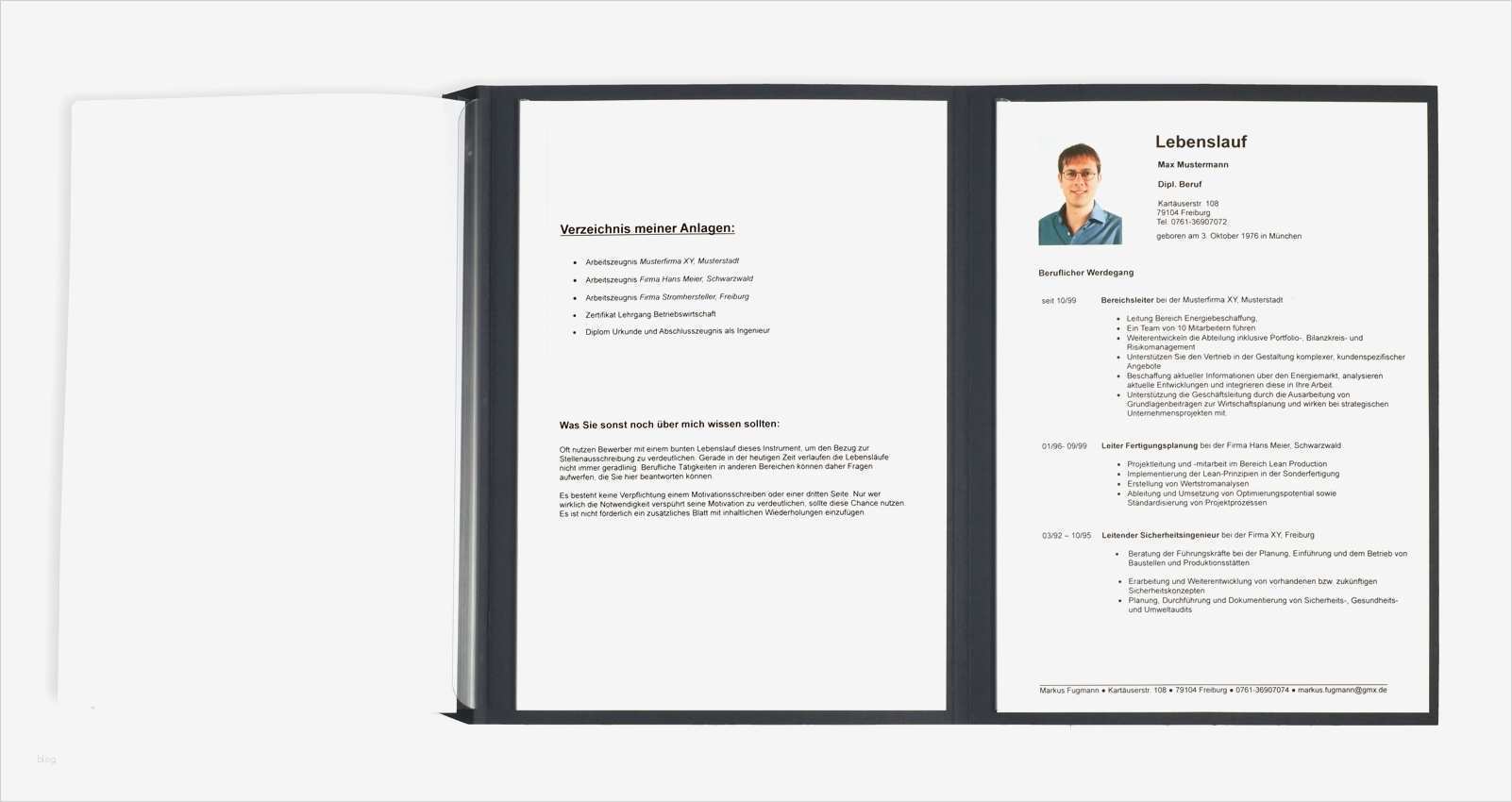 Bewerbungsmappe Vorlage Wunderbar Bewerbung Anlagen Welche Anlagen In Bewerbungsmappe