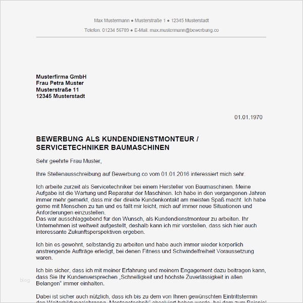 Bewerbungsschreiben Vertrieb Aussendienst Vorlage Best Of Bewerbung Als Servicetechniker Servicetechnikerin