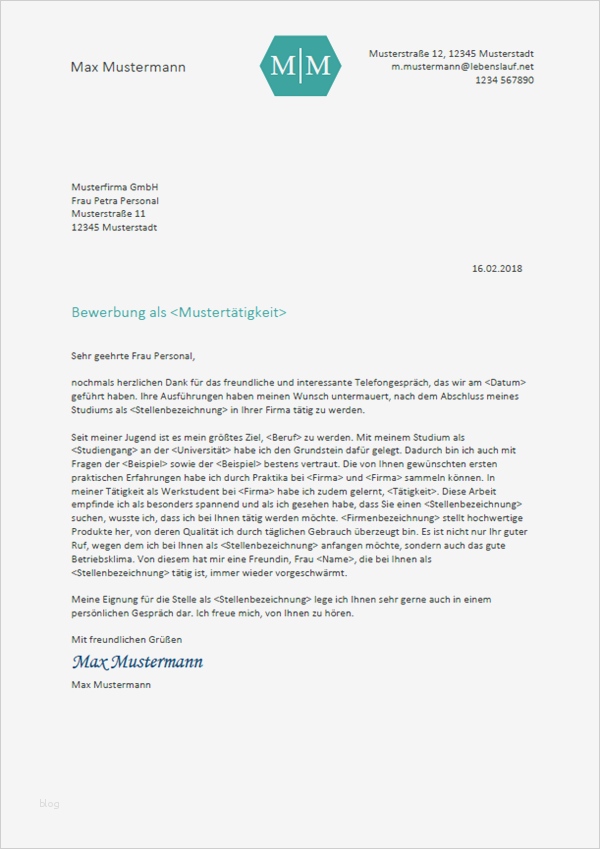 Bewerbungsschreiben Word Vorlage Angenehm Bewerbungsschreiben Professionelle Vorlagen & Muster 2018