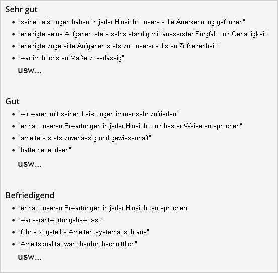 Bewertung Mitarbeiter Vorlage Fabelhaft Arbeitszeugnis Leistungsbeurteilungen