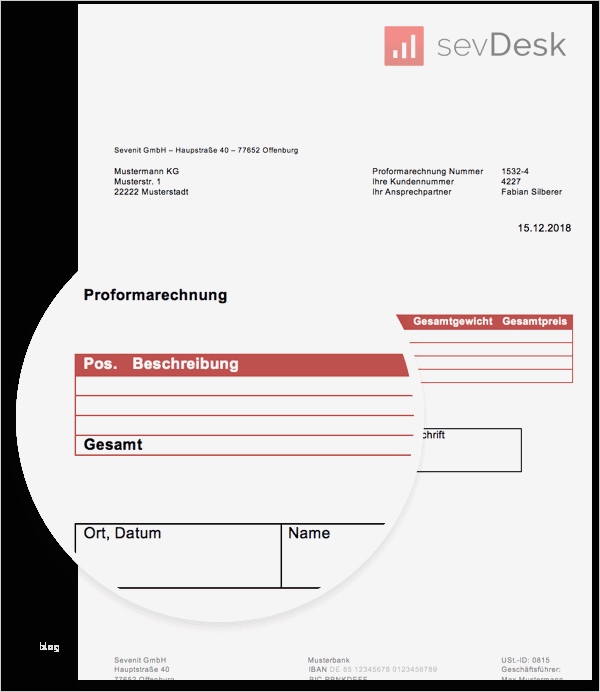 Bewirtungsbeleg Vorlage Angenehm Proformarechnung Jetzt Kostenlos Herunterladen