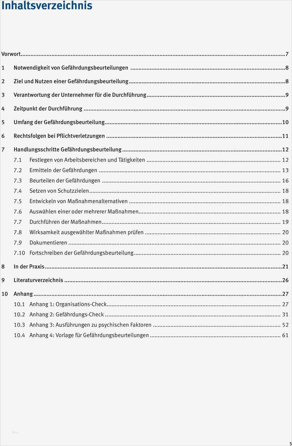 Bghm Gefährdungsbeurteilung Vorlage Wunderbar Beurteilen Von Gefährdungen Und Belastung Pdf