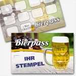 Bier Etikett Vorlage Best Of Bier Pass Bonuskarte Bier Treuekarte Mit Stempelfeld