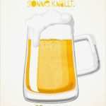 Bier Etikett Vorlage Kostenlos Wunderbar Bier Kalt sonne Knallt Urlaubsgrüße