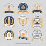 Bier Etikett Vorlage Kostenlos Wunderbar Retro Stil Etiketten Bier