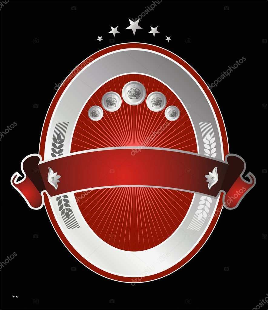 Bier Etikett Vorlage Word Erstaunlich Bier Etikett — Stockvektor © Cienpies