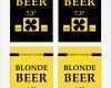 Bieretiketten Vorlage Angenehm Bier Label Ontwerp