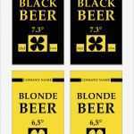 Bieretiketten Vorlage Angenehm Bier Label Ontwerp
