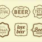 Bieretiketten Vorlage Erstaunlich Weinlese Bier Etiketten