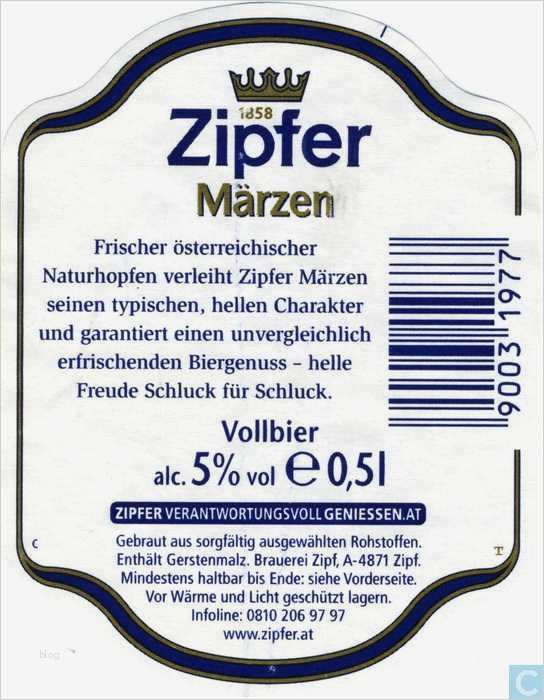 Bieretiketten Vorlage Großartig Zipfer Märzen Zipf Neukirchen An Der Vockla Catawiki
