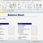 Bilanz Excel Vorlage Gut Einfache Bilanz Vorlage Für Excel