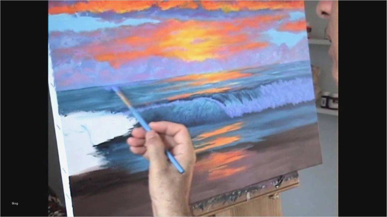 Bilder Acryl Vorlagen Erstaunlich Wie Malt Man Einen Tropischen Strand Bei sonnenuntergang