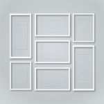 Bilderrahmen Vorlagen Kostenlos Genial Leere Bilderrahmen Vorlage Gesetzt isoliert Auf Wand