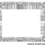 Bilderrahmen Vorlagen Kostenlos Süß Blumen Rahmen