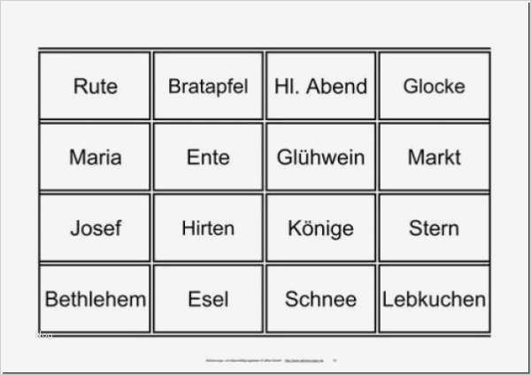 Bingo Vorlage Einzigartig Spiel Bingo Weihnachtsbingo Für Senioren Zu Weihnachten
