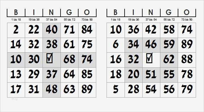 Bingo Vorlage Schön Bingokarten Ausdrucken