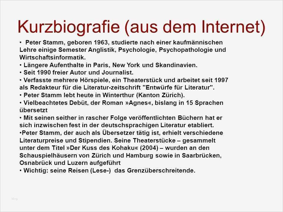 Biografie Vorlage Angenehm Schweiz Tage Im Goethe Institut – Ppt Video Online