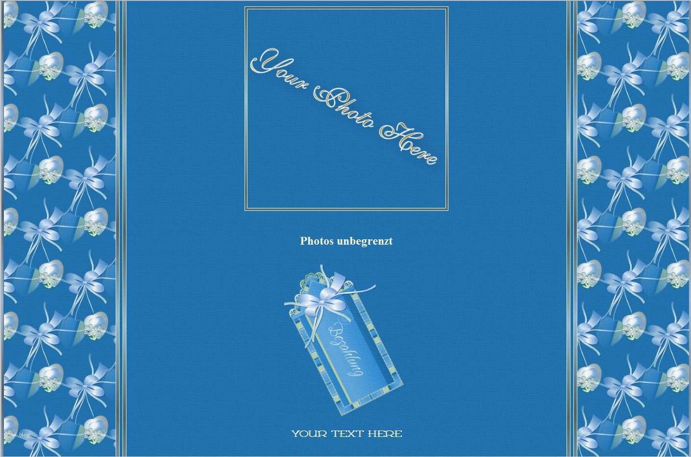 Blau De Kündigen Vorlage Elegant Vorlage Scrapbooking Blau Test