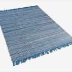 Blau De Kündigen Vorlage Erstaunlich Teppich Blau Baumwolle Läufer Vorlage Wohnzimmerteppich